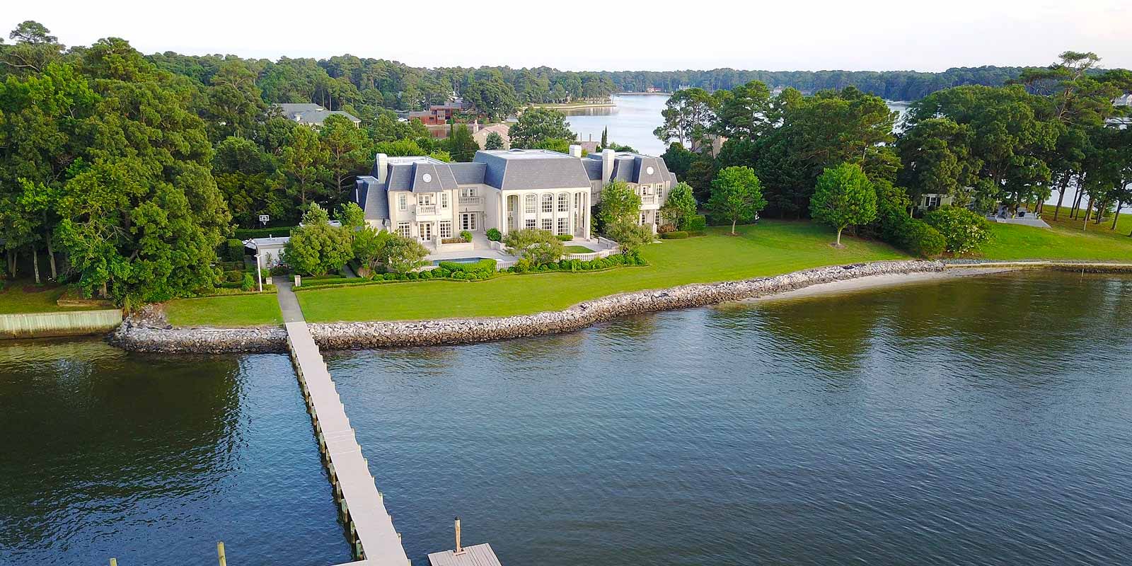 Beach House with Dock