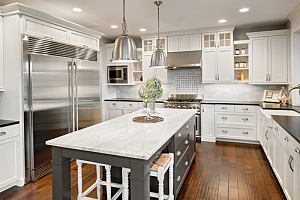 Kitchen of a move-in ready home 